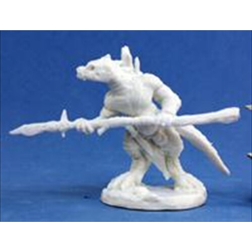 Reaper Lizardman Spearman (1) Miniature 1