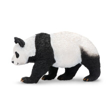 Safari Ltd. Panda beeldje - Realistisch 9,5 cm handgeschilderd speelgoedfiguur - Ideaal educatief speelgoed voor jongens, meisjes en kinderen vanaf 1