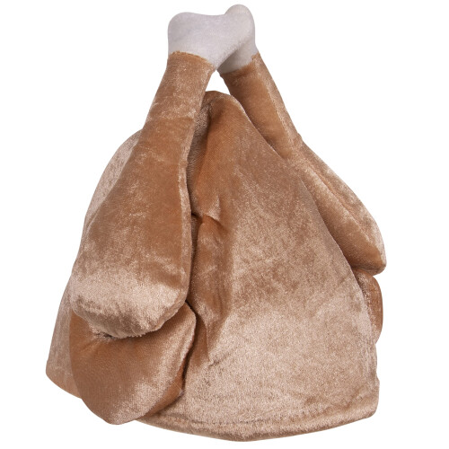 Kangaroo Plys Thanksgiving Day Roasted Kalkun Hat Tan 1