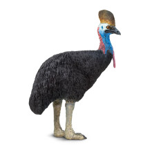 Safari Ltd. kasuarfigur - detaljeret 3,5"""" plastikmodelfigur - p?dagogisk leget?j til drenge, piger og b?rn i alderen 3+