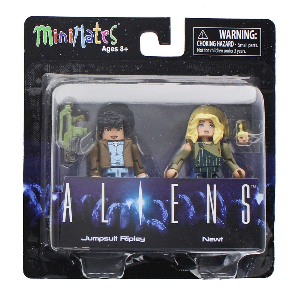 Photos - Action Figures / Transformers Aliens Minimates Series 2 Jumpsuit Ripley & Newt 2Pack JUN152094
