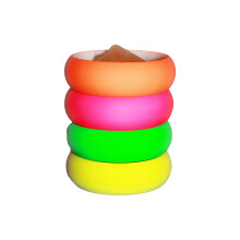 NEON NATION, 4 kusy m   kk   ch n   ramkov v    t   le 80. rokov, dl   ka 2,5 cm