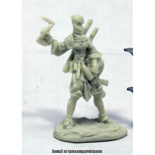 Reaper Miniatures Reiko, Iconische Ninja #89036 Bones RPG Miniatuur