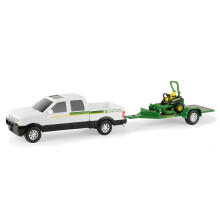JOHN DEERE Z930M MIT LASTWAGEN