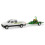 TOMY JOHN DEERE Z930M MIT LASTWAGEN 1