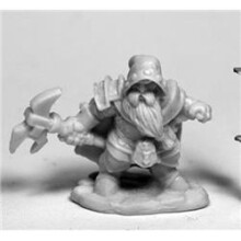 Reaper Miniatures Durok Dwarf Ranger #77480 Knogler Umalet plastik minifigur
