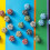 D12 Trffplats Blue & White Die 3