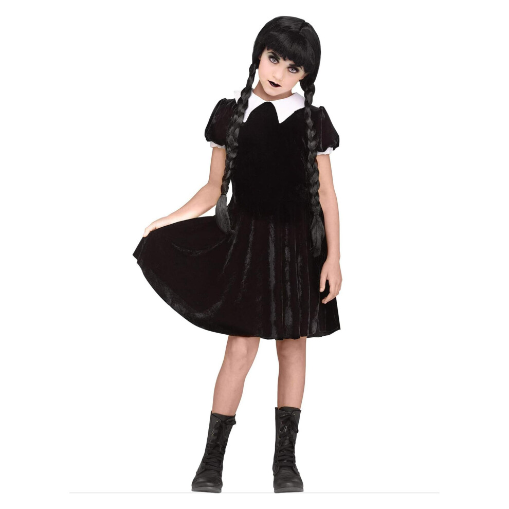 Photos - Fancy Dress gothic girl child costume Large B07DBGXJW9