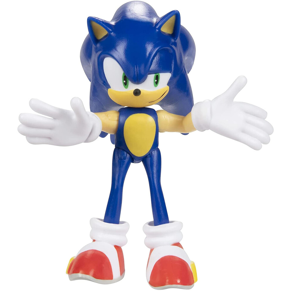 Photos - Action Figures / Transformers Sonic the Hedgehog 2.5 Inch Figure | Modern Sonic B07KW3D1BX
