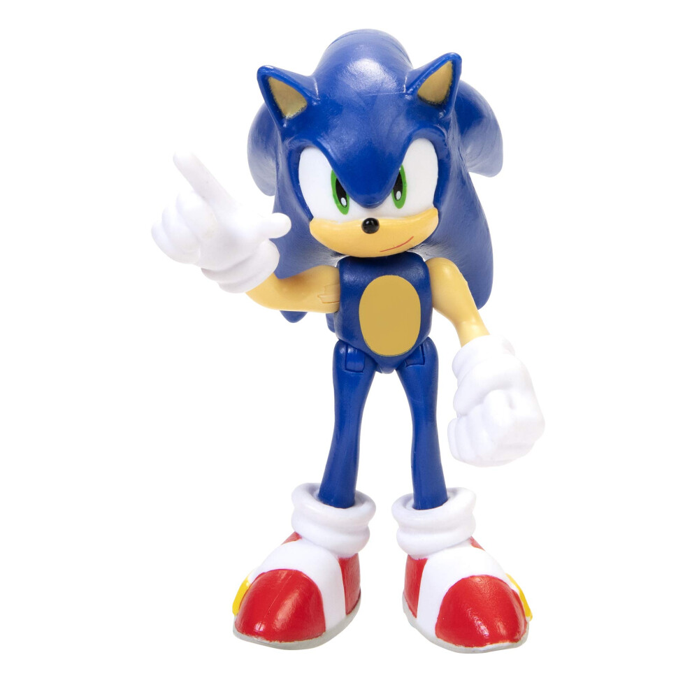 New Sonic The Hedgehog Pointing Modern Sonic 2.5Inch Action Figure 403704