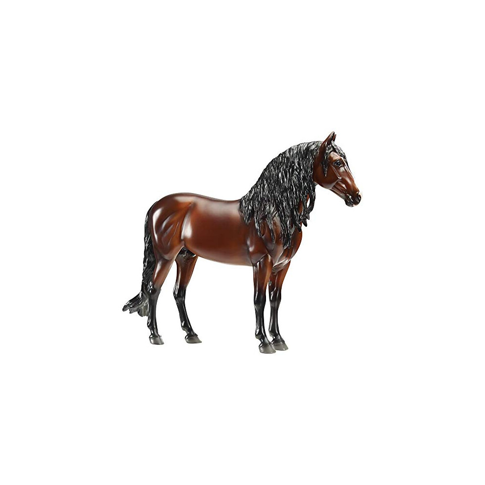 Breyer Traditional Series Dominante XXIX | Cheval miniature |   chelle 1:9 | Mod  le n   1809 Marron Noir Blanc