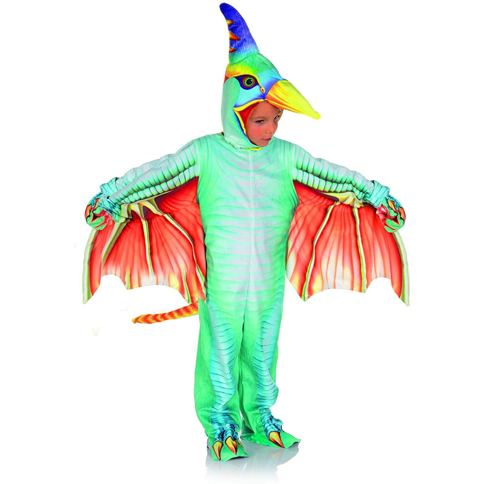 Photos - Fancy Dress green Pteradactyl Printed Toddler costume Jumpsuit Green B07VDYQN81