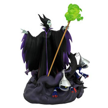 DIAMOND SELECT TOYS Kingdom Hearts III Gallery: Maleficent PVC Figure Multicolor 11 inches