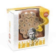 Great Minds Aristoteles Number Brain Teaser Puzzle Professor Puzzlen 3D-puiset palapelit.
