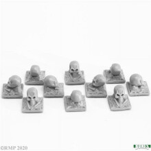 Reaper Miniatures REM77733 Bones - Begraafplaats Finial Schedels Miniaturen