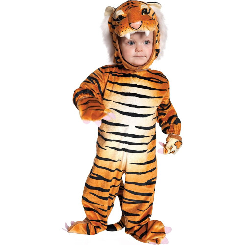 Tijgerbuik baby's peuter kostuum | Medium
