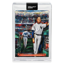 Carta Topps Project 2020 242-1992 Mariano Rivera di Andrew Thiele