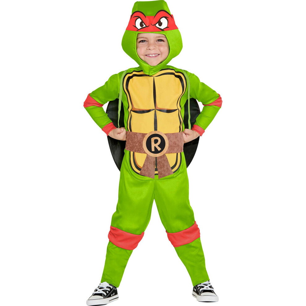 Photos - Fancy Dress TMNT Raphael Toddler costume X-Small Not,Specified B09ZYQJKZM
