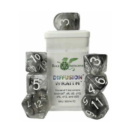 Roll 4 Initiative R4I Dice w/ Arch'd4: Diffusion - Wraith (7)