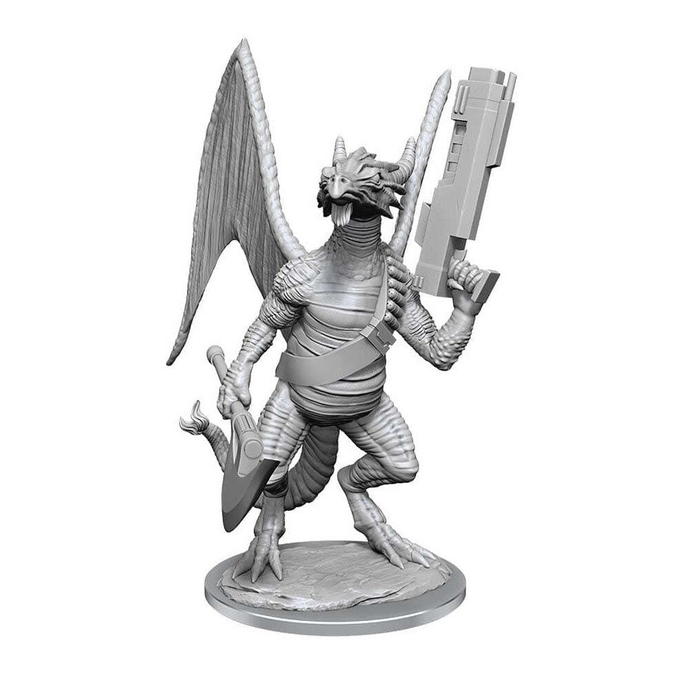 Photos - Action Figures / Transformers Starfinder Deep Cuts Unpainted Miniatures | Dragonkin B0BJPFFWJ2