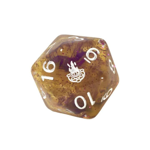 Roll 4 Initiative Diffusion Poly Set - Warlock's Pact med klasssymboler (7) 1