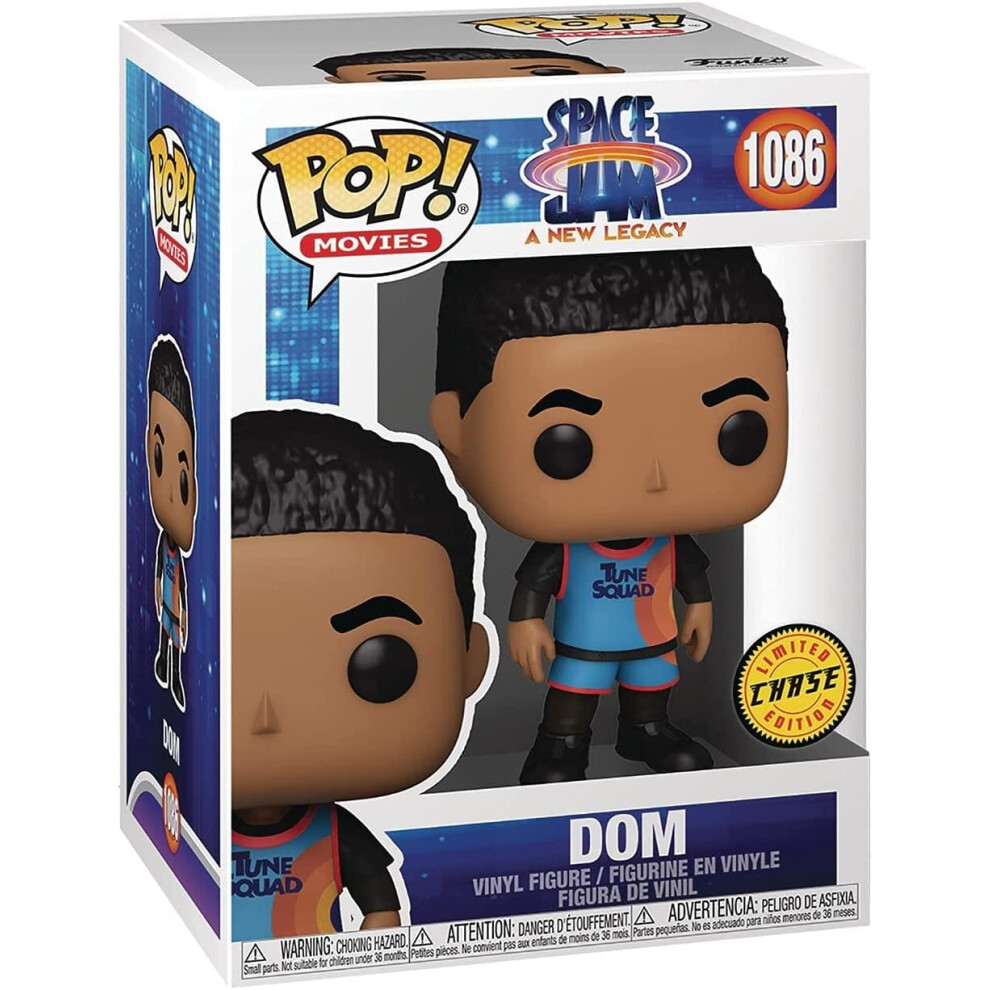 Photos - Action Figures / Transformers Space Jam Funko POP Vinyl Figure | Dom Chase B0BXC8L2CB