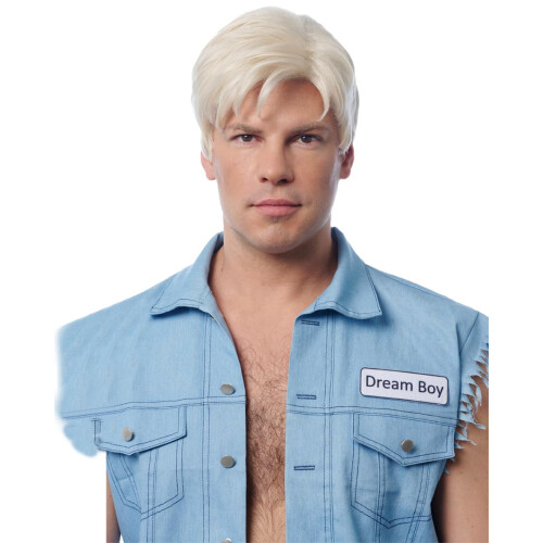 Perruque blanche adulte Dream Boy 1