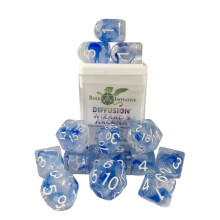 Roll 4 Initiative Diffusion Poly Set - Wizard's Arcana med klasssymbol (15)
