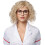 Perruque de costume adulte Infirmière Nutty 2