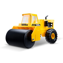 Tonka Steel Classics - Steam Roller - Made with Steel  Yellow Toy Truck  Boys and Girls  Toddlers Ages 3+  Big Construction Truck  Birthday Gift  Holi