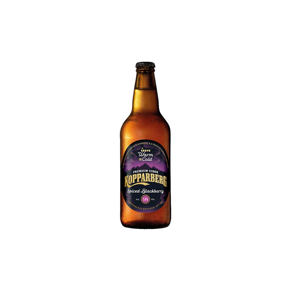 Kopparberg Premium Cider Spiced Blackberry 500ml (Case Of 8 X 500ml)