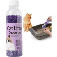 (Lavender) Summer Cat Litter Box Deodorizer, Cat Litter Crystals In Fresh Scent, Cat Litter Box Deodorizer, Combats Cat Odors and Neutralizes Smells