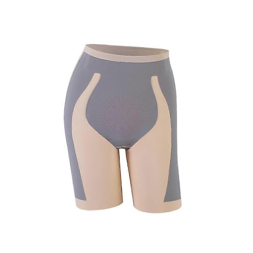 (L for 50-60 Kg, Skin Color) Women's Seamless High Waist Postpartum Hip Lift Shaping Panties, Slimming Underwear, Corset Body Shaping Pants