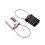 High Quality 3 Digit Password Security Lock Portable Security Lock Resettable Black Tsa Padlock 4