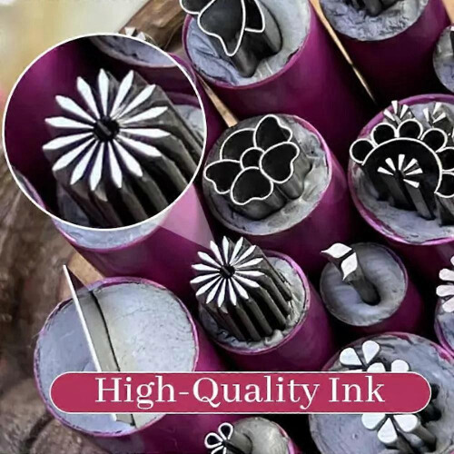 6PCS Nail Art Stamp Pen Set, Nail Graffiti Nail Art Dotting Tools 1