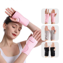 (Black left hand) Easy Fit Wrist Brace - Support Splint for Carpal Tunnel Tendonitis Sprains