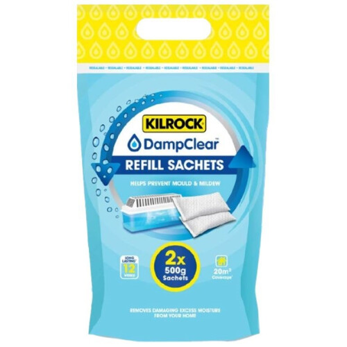 Kilrock Damp Clear Refill 2 x 500g
