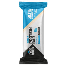Hoobara Gluten-Free Whey Protein Bar Coconut Flavor, High Protein, Healthy Snack, Gluten-Free - 50g