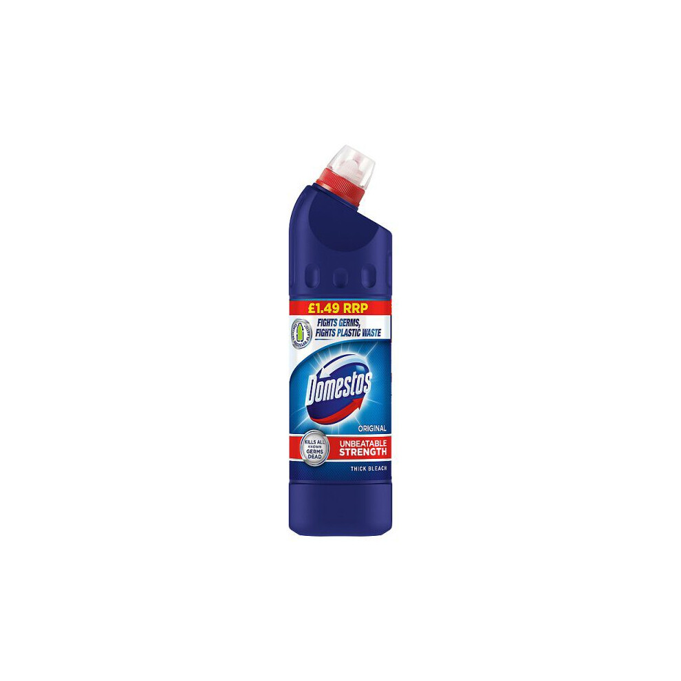 Domestos Thick Bleach Original 750 Ml (Case Of 9 X 750ml)