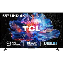 TCL 55V6C-UK 55" 4K Ultra HD, HDR TV, Smart TV Powered by Google TV