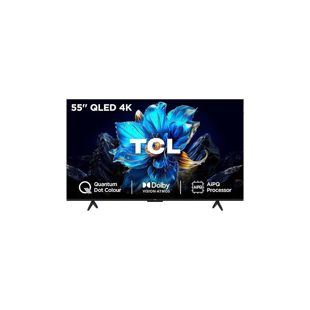 TCL 55P7K-UK 55" QLED 4K Ultra HD HDR Google TV