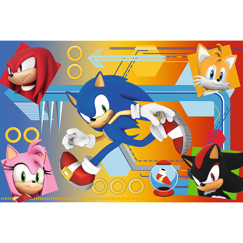 SEGA Sonic The Hedghog 60 Piece Jigsaw Puzzle 1