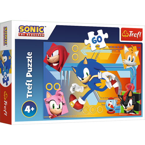 SEGA Sonic The Hedghog 60 Piece Jigsaw Puzzle