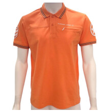 (XL) Polo Shirt|Zundooz Men's Polo Shirt Orange