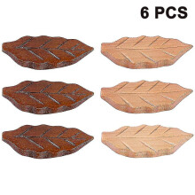 6 Pcs Japanese Lucky Cat Chopsticks Rest Ceramic Dinner Spoon Rest Fork Knife Tableware Holder