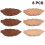 6 Pcs Japanese Lucky Cat Chopsticks Rest Ceramic Dinner Spoon Rest Fork Knife Tableware Holder 1
