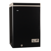 SIA HSCHF97BL/E Freestanding 97L Black Chest Freezer, E Energy Rating