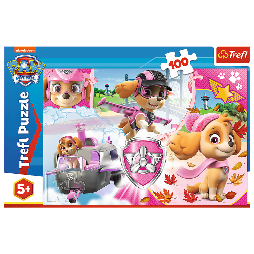 Puzzle Psi Patrol Skye in Aktion 100 1