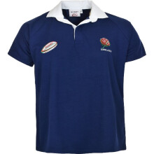 (Navy, M) Men's England Rugby Shirts Half Sleeve T Shirt