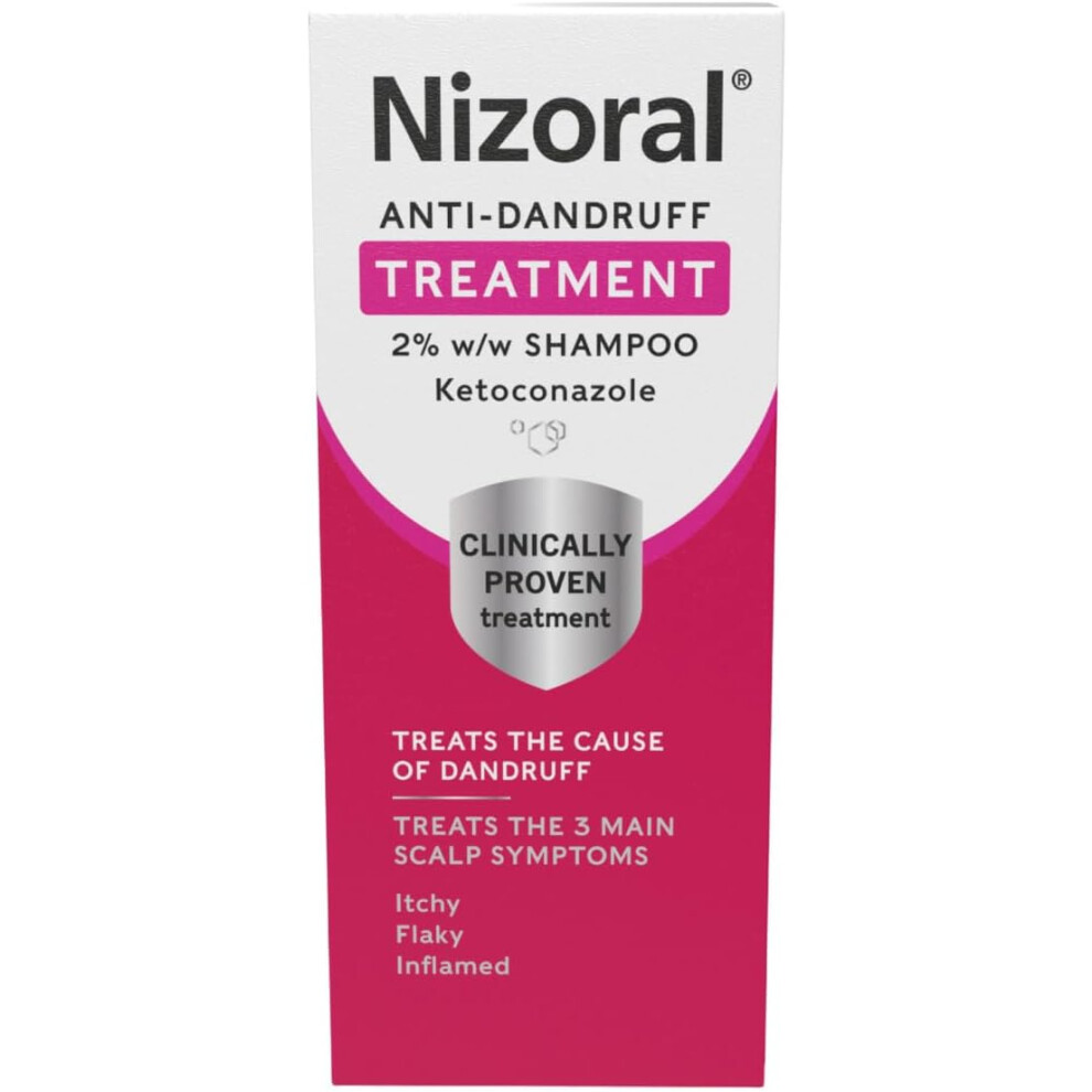 Nizoral Anti-Dandruff Shampoo Treats And Prevents Dandruff 60ml